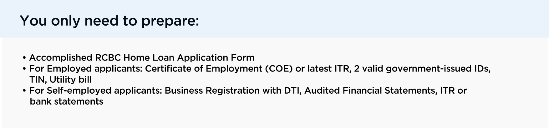 Documents-to-prepare