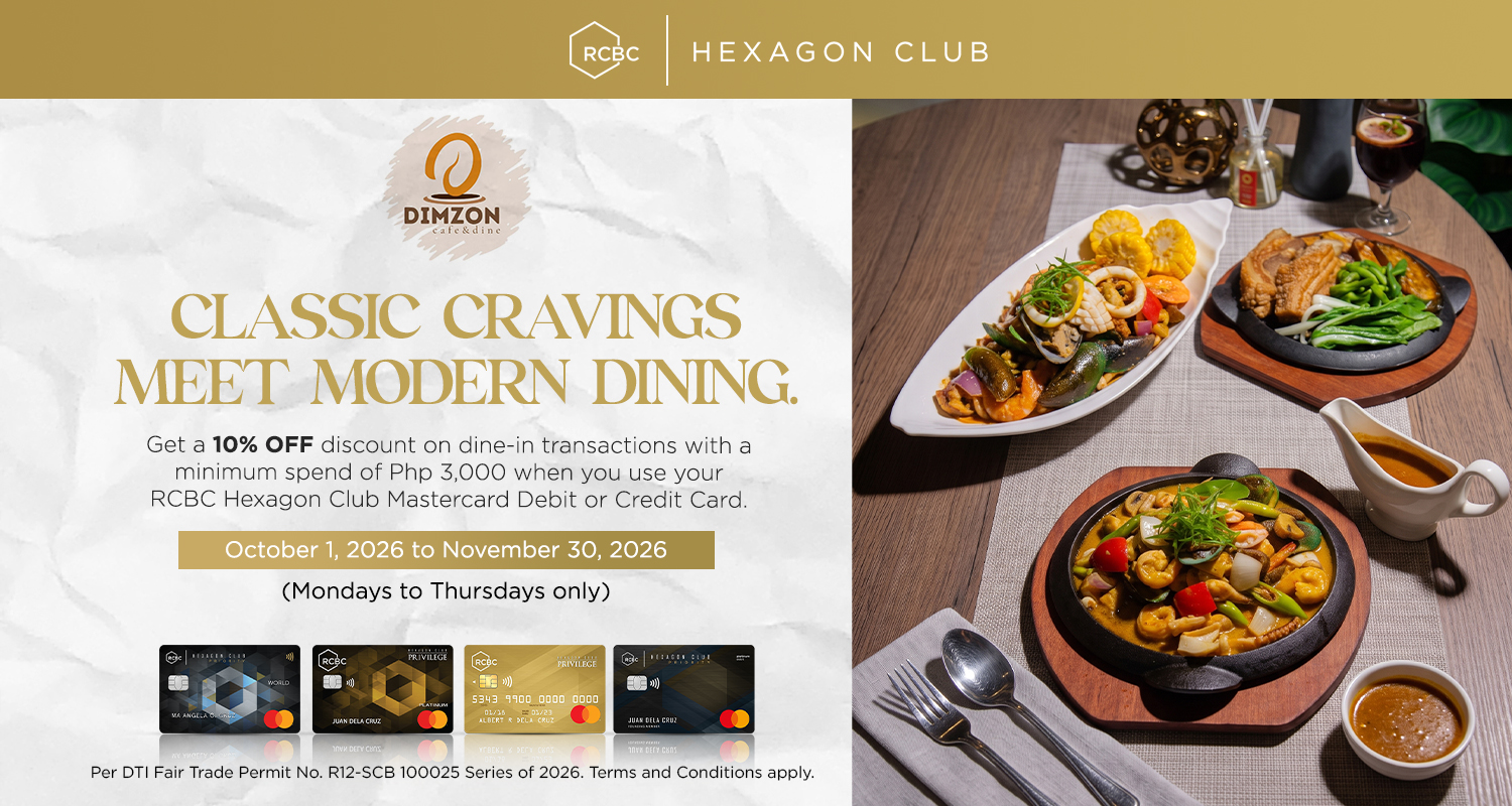 Hexagon Club x Dimzon Cafe and Dine
