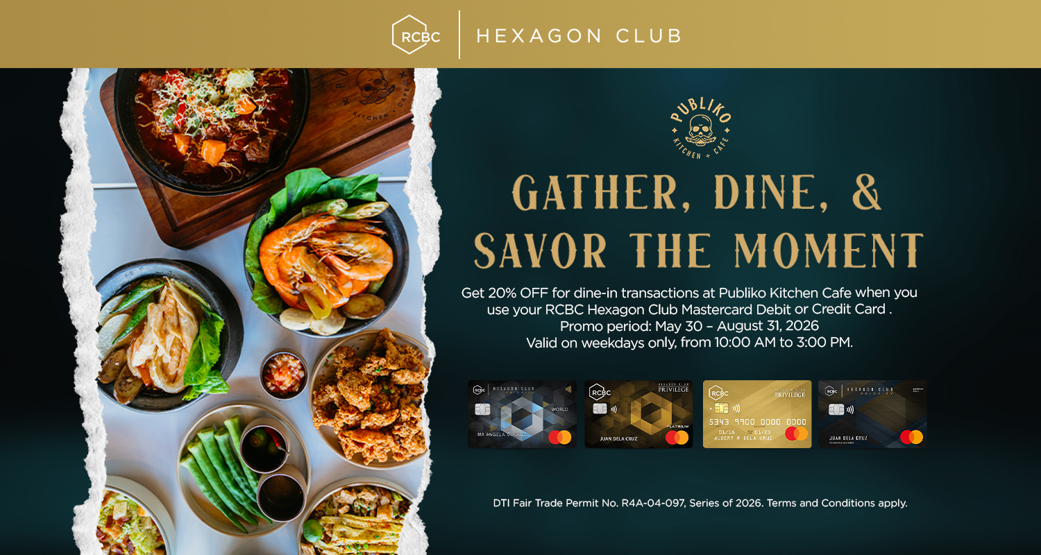 Hexagon Club x Publiko Kitchen Cafe