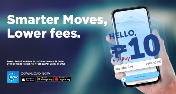 RCBC Pulz Php 10 InstaPay Promo